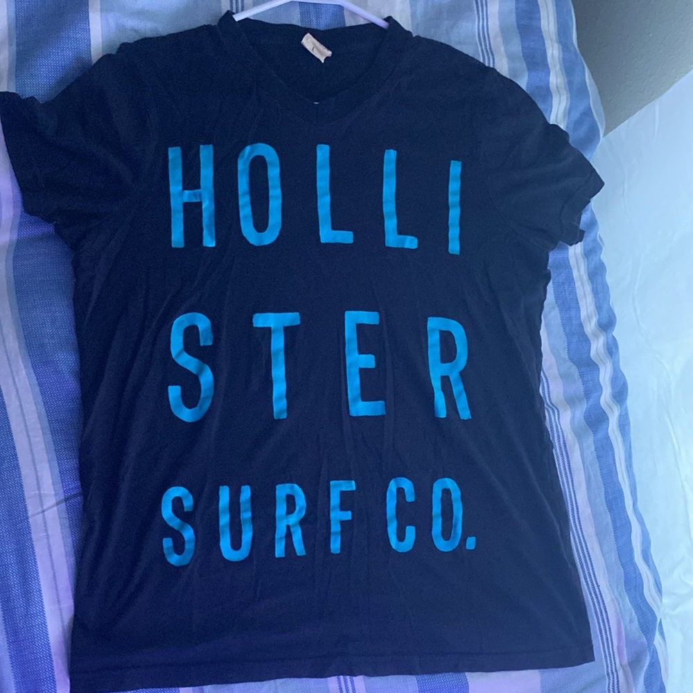 Hollister Surf Co. | Muscle tee | Black & Blue